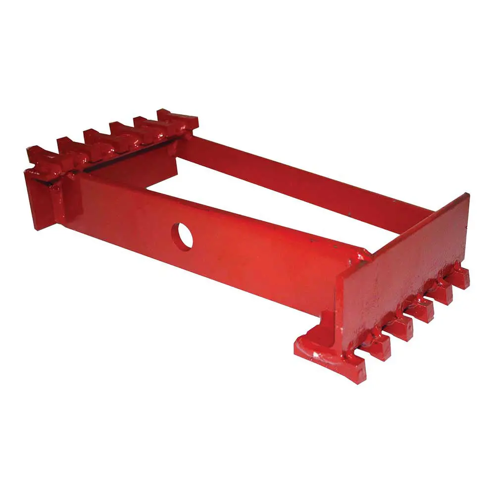 (702-115) Rotor, Clay, Curbing, 4" X 8" 1
