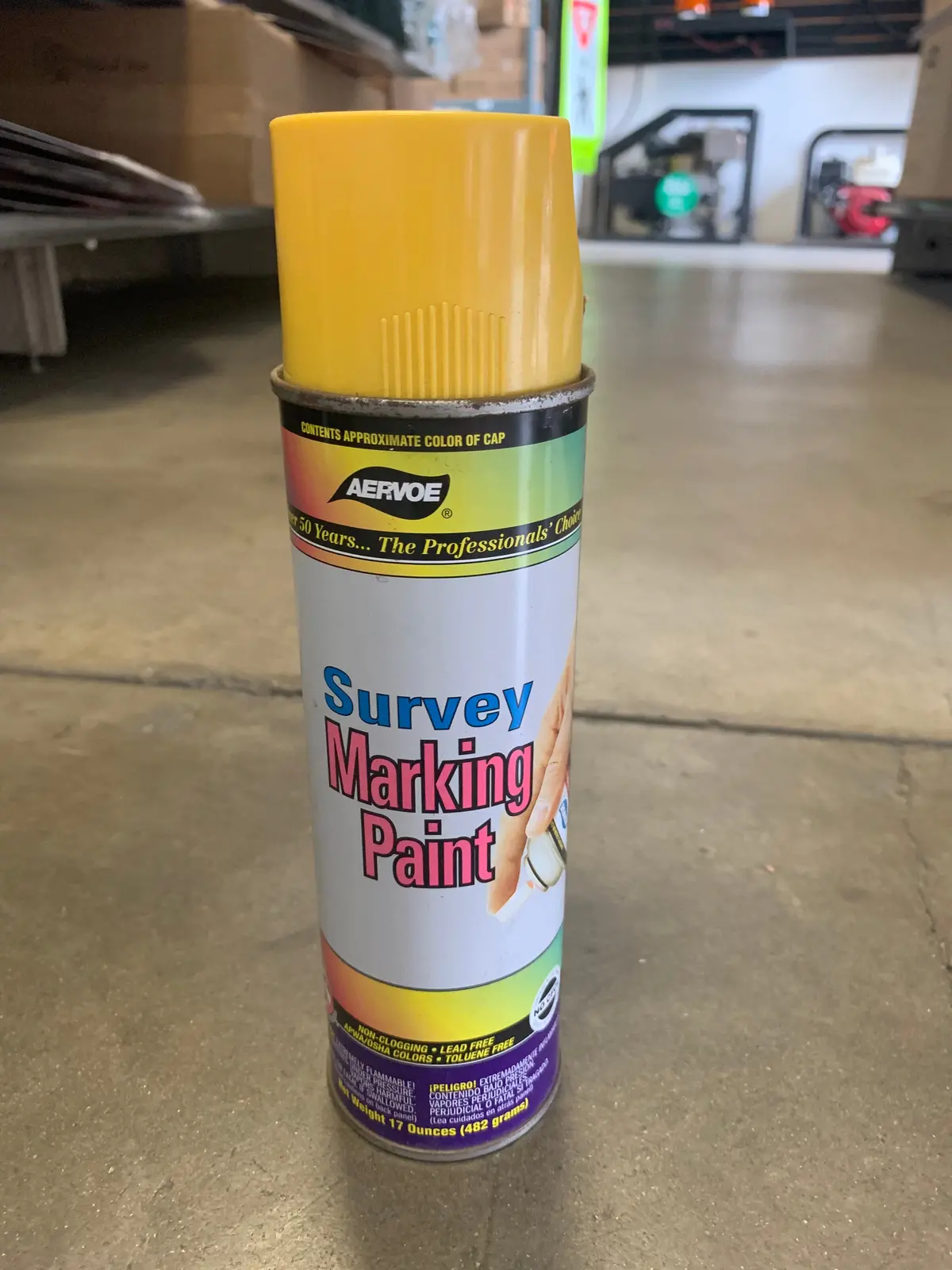Marking Paint Yellow 1