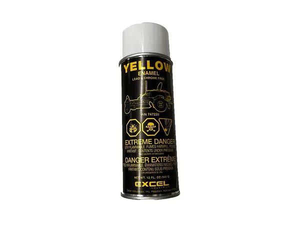 (747220) Hustler Paint, Aer. (1) Can, Yel 1