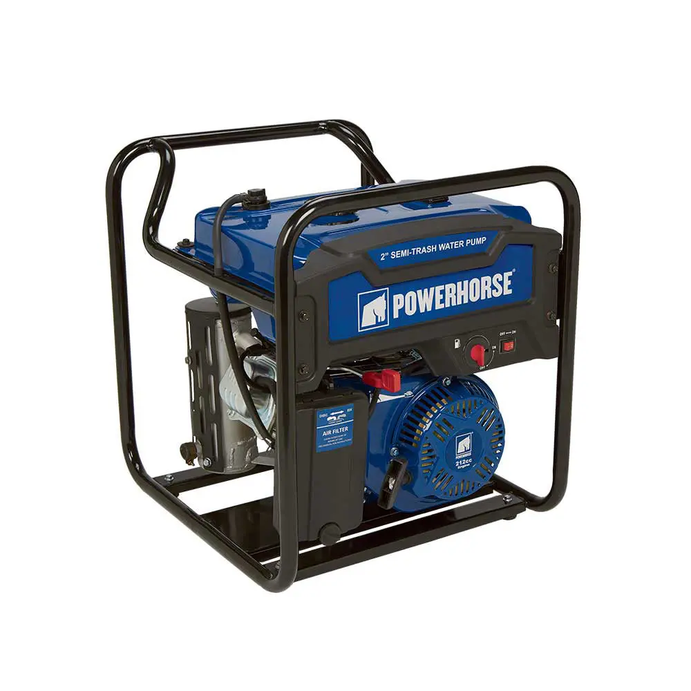 Powerhorse Semi-Trash Pump | Extended Run | 2 In. | 131 Gpm (750123) 1