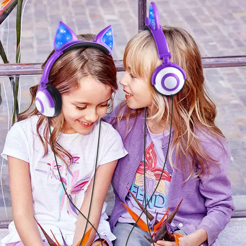 Personality Cat Ear Headphone 1