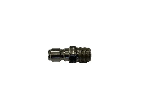 (777913) 3/8" Plug X 3/8"M Npt Steel Hardened Zinc Plated 1