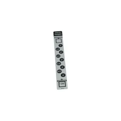 (781427) Decal, Deck Height Indi 1