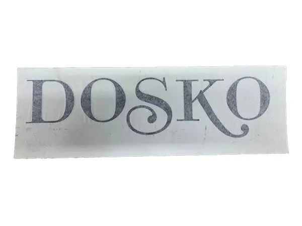 (783543) Decal,Dosko-Black&Red (16183,28049) 1