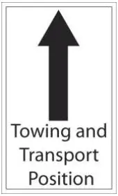 (784079) Decal, Tow Position 1