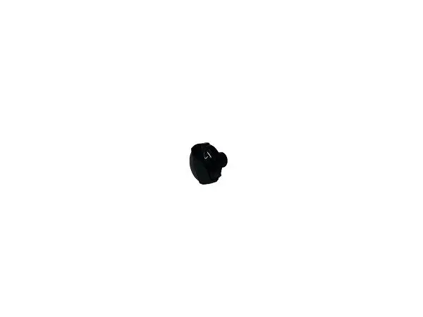 (786074) Knob Black 7/8"Dia,10-32 Thd.(16144-A,8163-01.Col) 1