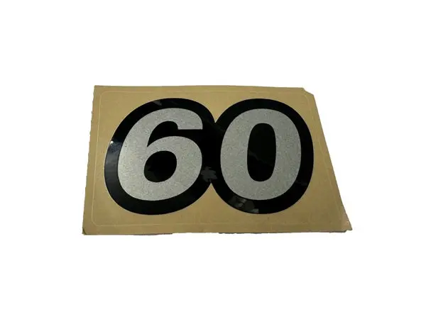 (786277) Decal, 60 Deck Id, Fs Decal 1