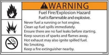 (788935) Decal, Fuel Fire Explosion 1