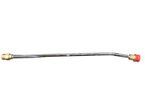 (791278) 18.5" Chrome Lance W/ 15° Bend W/Insulated Coupler 1