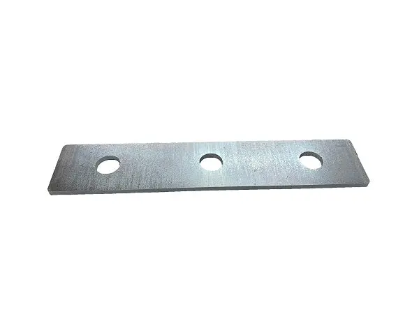 (791636) Slide Guide Spacer, 7.5" X 1.5" X 1/8", 1/2" Holes, 2.5" Center To Center 1