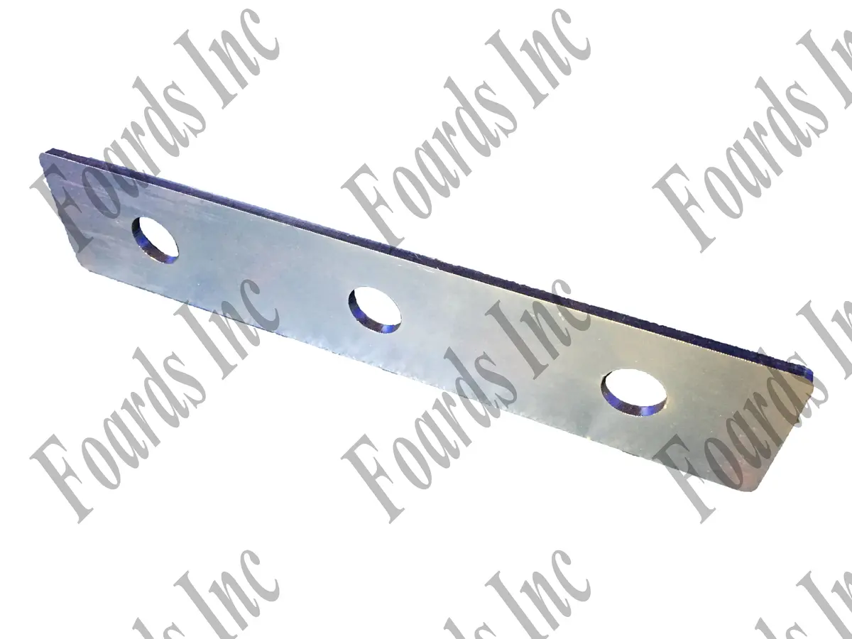 (791637) Slide Guide Spacer, 7.5" X 1.5" X 1/8", 5/8" Holes, 2.5" Center To Center 1