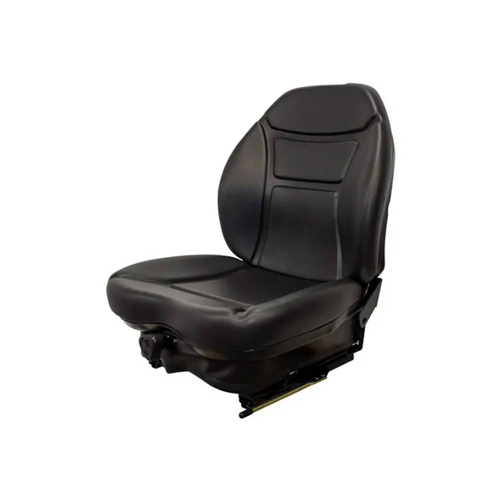 Uni Pro | Km 336 Seat With Mechanical Suspension | Black Vinyl (7939.Kmm) 1