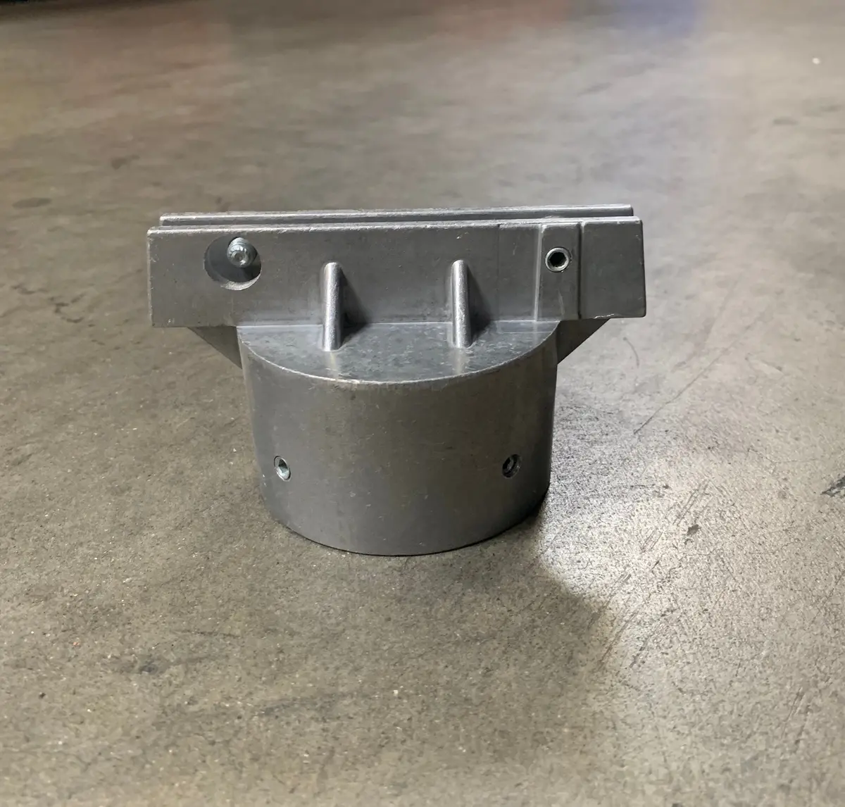 3" Rnd Post Cap Flat Blade Sns 1