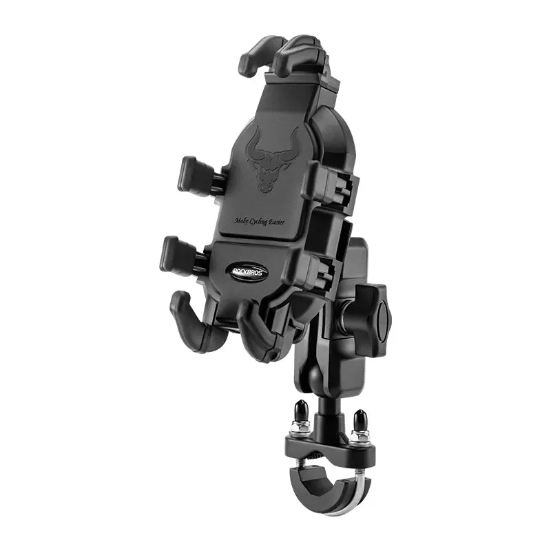 Rockbros Metal Bicycle Phone Holder - Universal Shockproof Mount 1