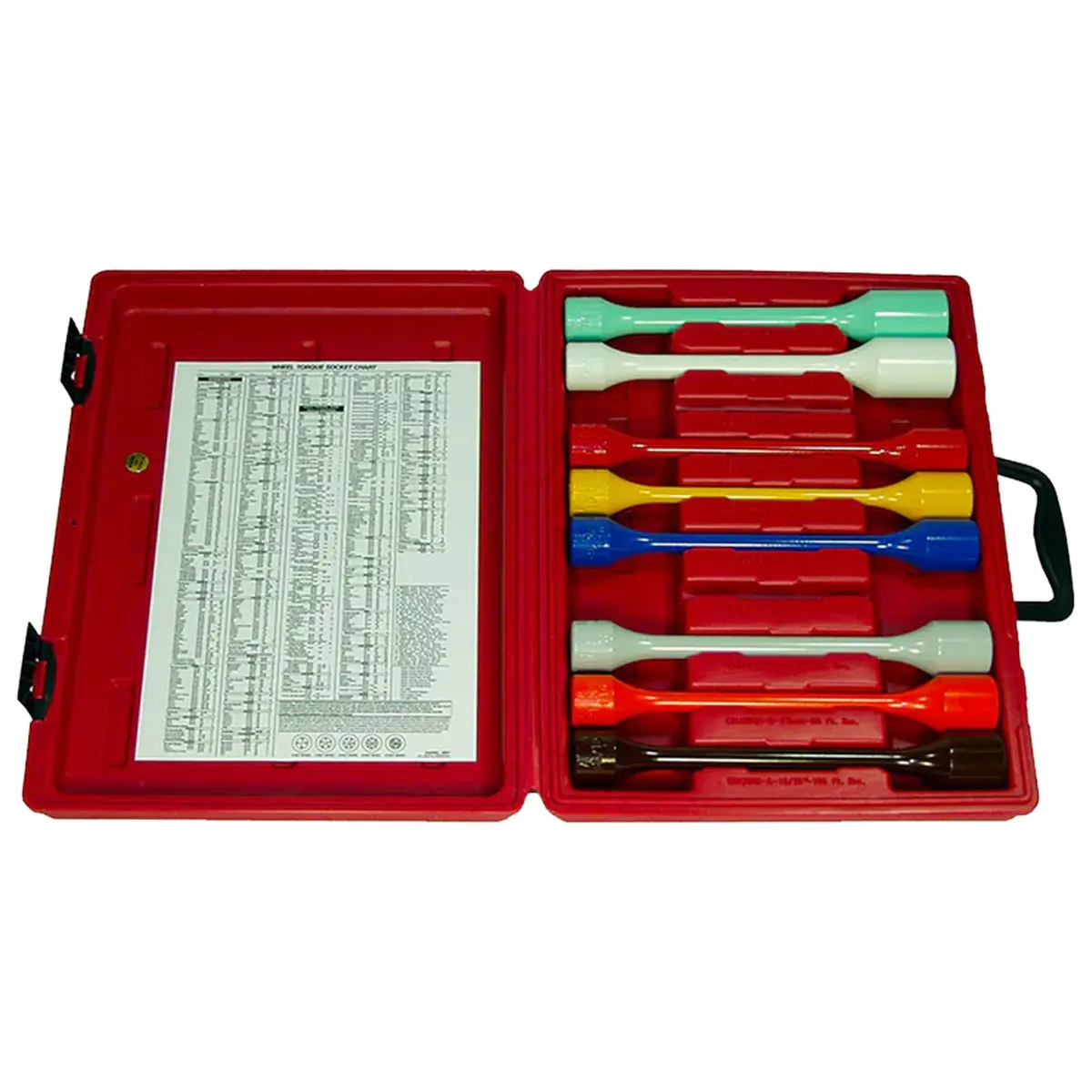 8-Piece Wheel Torque Socket Master Kit For 1/2 Inch Drive Impact Wrench - Lt1500 1