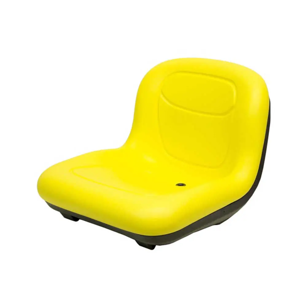 Uni Pro | Km 132 Bucket Seat With Hinge | John Deere Mower | Yellow Vinyl (8280.Kmm) 1