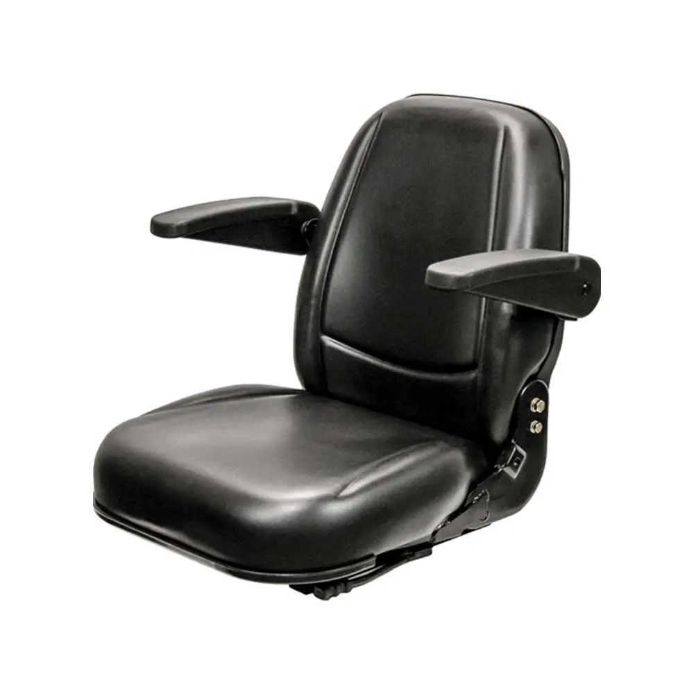 Uni Pro | Km 450 Seat Assembly With Armrests | Black Vinyl (8561.Kmm) 1