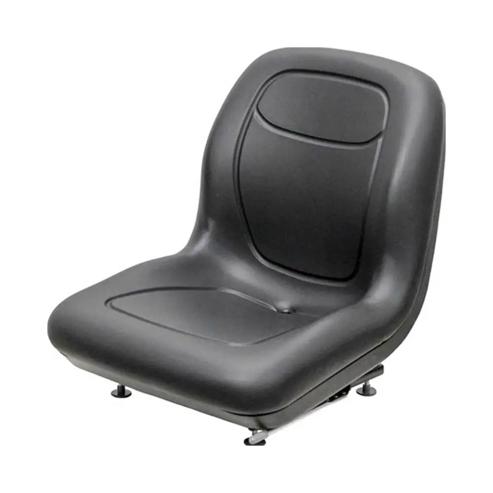 Uni Pro | Km 128 Bucket Seat With Slide Rails | Black Vinyl (8643.Kmm) 1