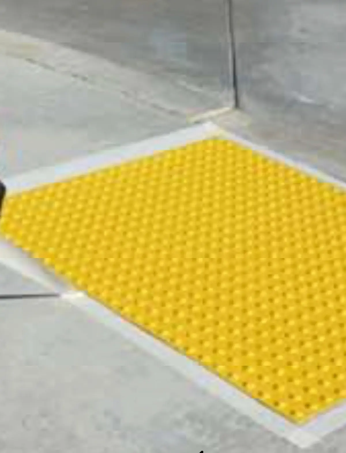 Safety Step Ramp Up 3X4 Yellow 1