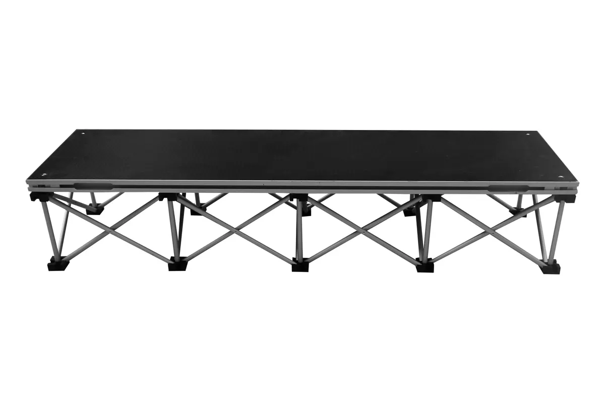 Tetra-Teknica Pss-08 Collapsible Portable 4’ Wide Step Kit For 16” High Stages 1