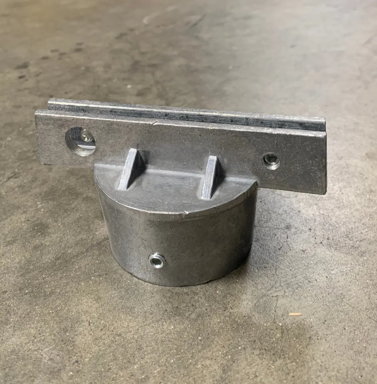 5 1/2" Post Cap Flat Round 2 3 1