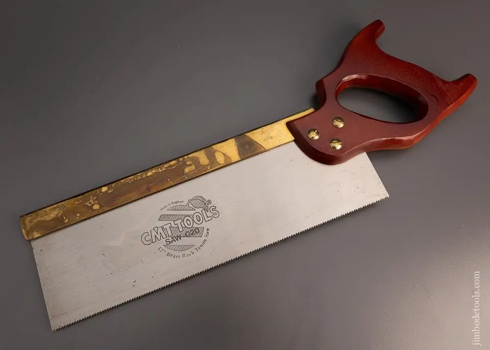 Mint, Unused Cmt Brass Back Tenon Saw - 99165 1