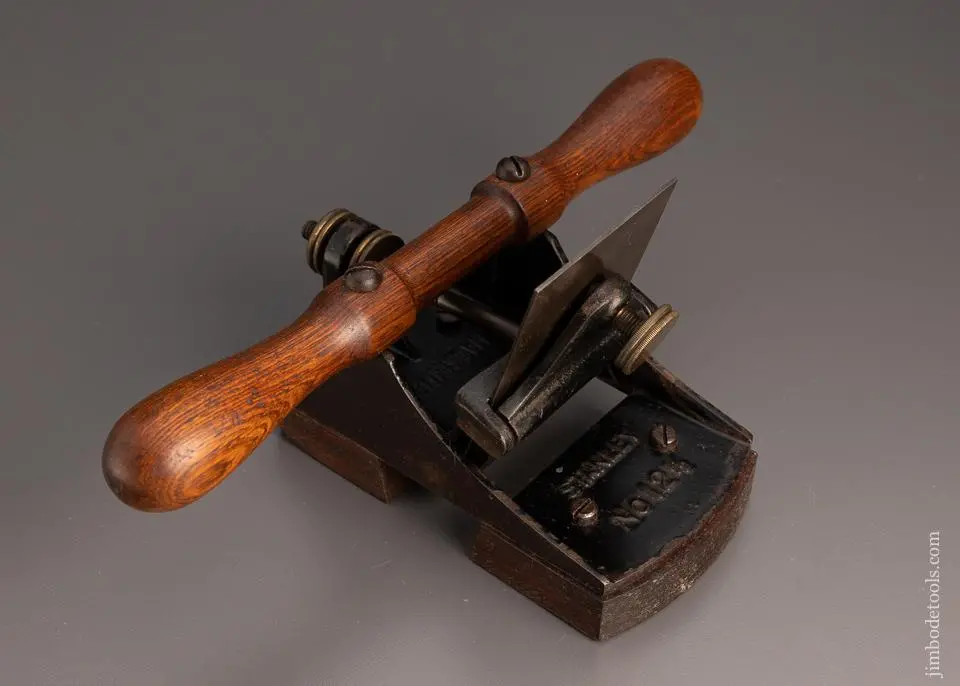 Fine Stanley No. 12 3/4 Scraper Plane With Original Sweetheart Iron - 98459 1