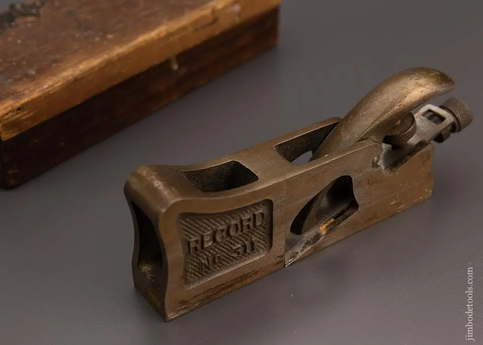 Record No. 311 Bull Nose Shoulder And Rabbet Plane In Custom Box - 98671 1