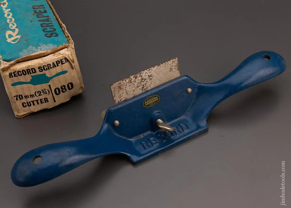 Record No. 080 Scraper Plane With Decal In Original Box - 98683 1