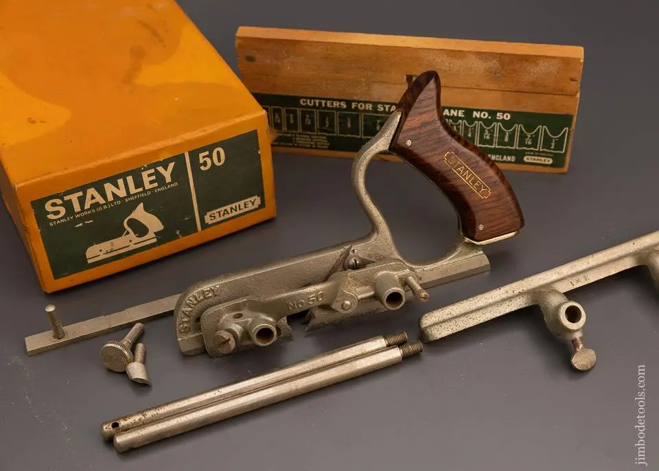 Stanley No. 50 Light Combination Plane In Original Box - 98687 1