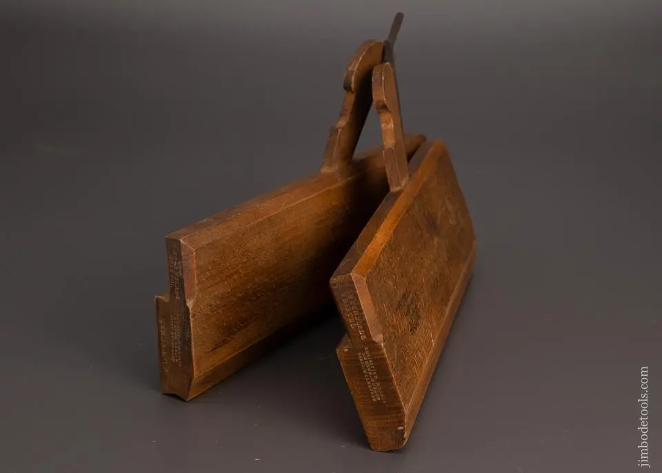 Fine Pair Of No. 8 Hollow & Round Planes By W. Greenslade Bristol 1826-1941 - 98783 1
