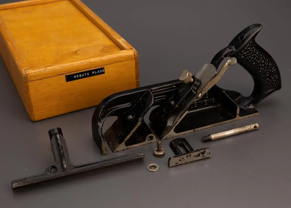 100% Complete Stanley No. 78 Duplex, Rabbet, And Filletster Plane In Custom Box - 98814 1