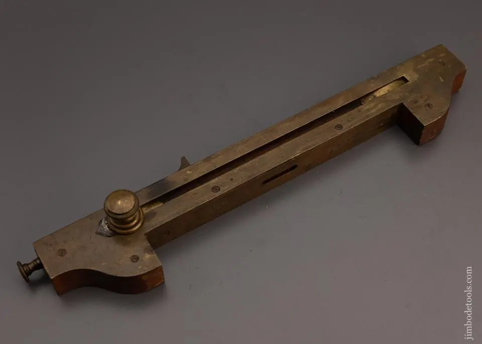 Fine Nesters Patent Marking Gauge With Level 1867 - 98841 1