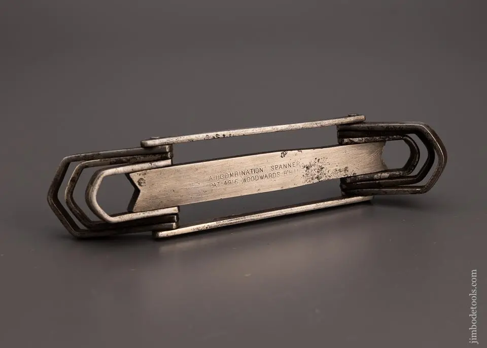Rare Patented Wrench A.I. Comb. Spanner - 98879 1