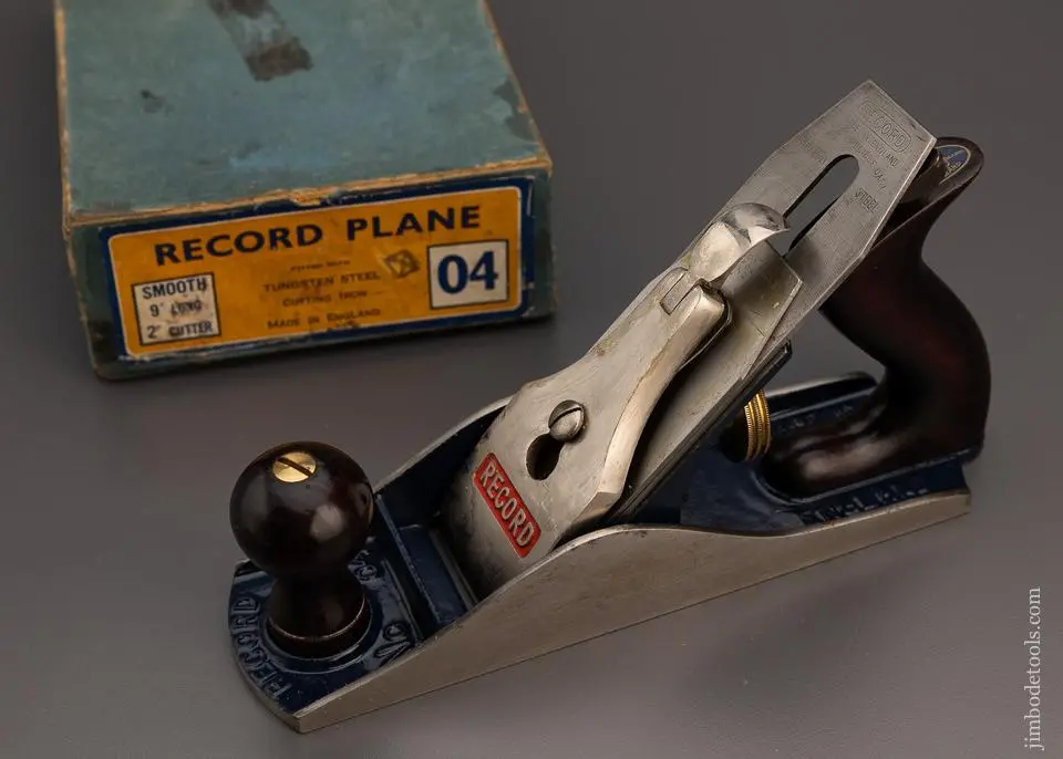 Record No. 04 Smooth Plane Near Mint In Box - 98945 1