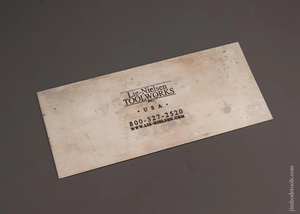 Lie Nielsen Card Scraper - 99011 1