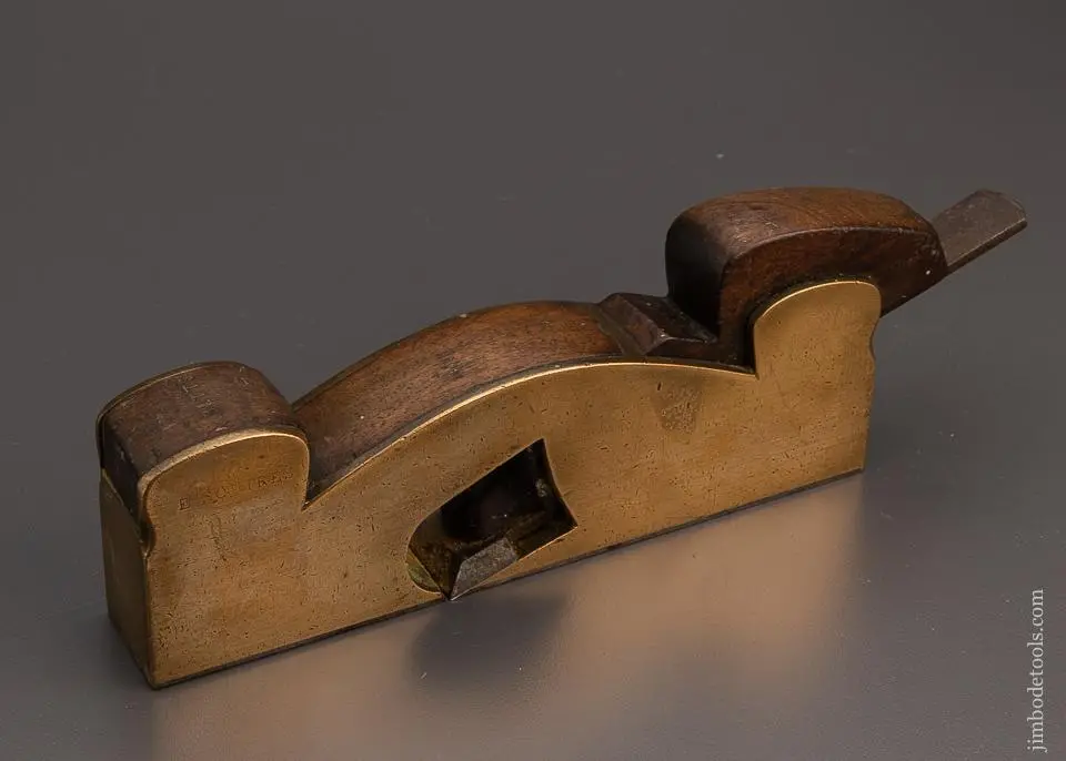 John Moseley & Sons Gunmetal Infill Shoulder Plane With Steel Sole - 99023 1