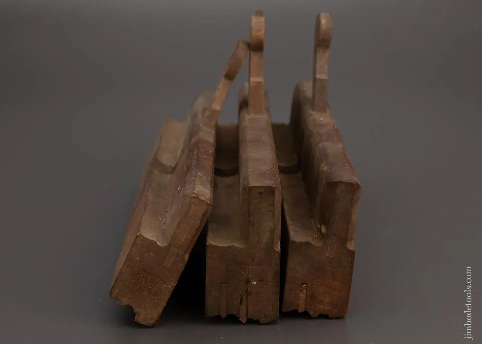 Crisp Set Of 3 Moulding Planes By Stothert Bath 1784-1841 - 99058 1