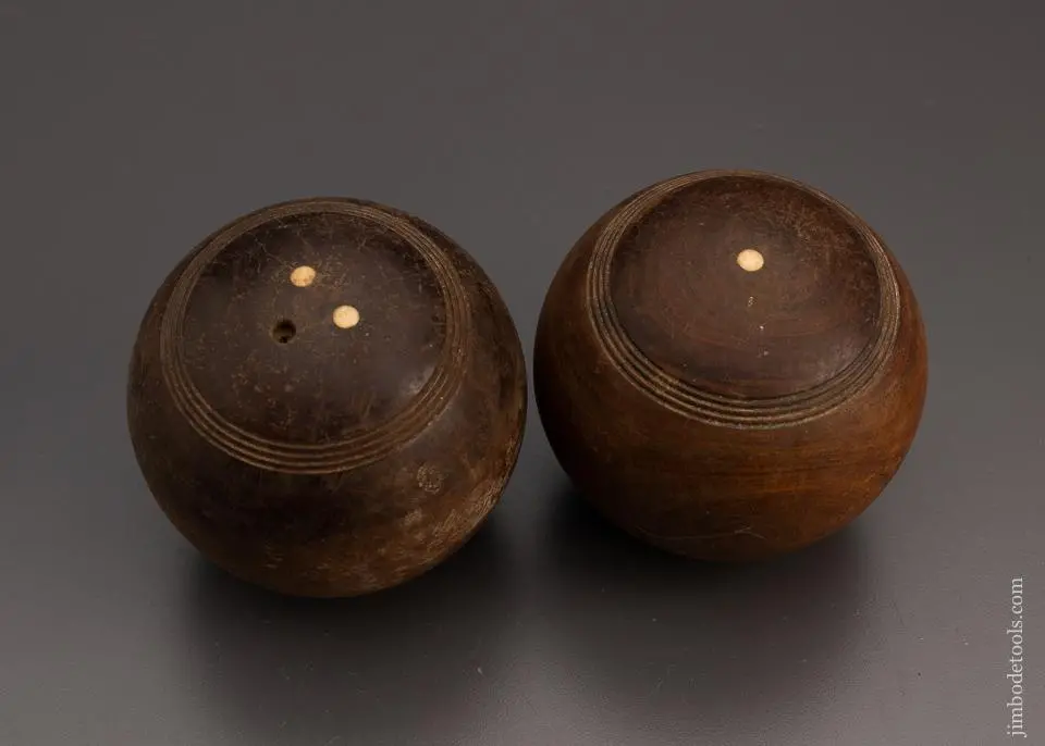 Lignum Vitae Bowls For Turning Mallet Heads - 99063 1