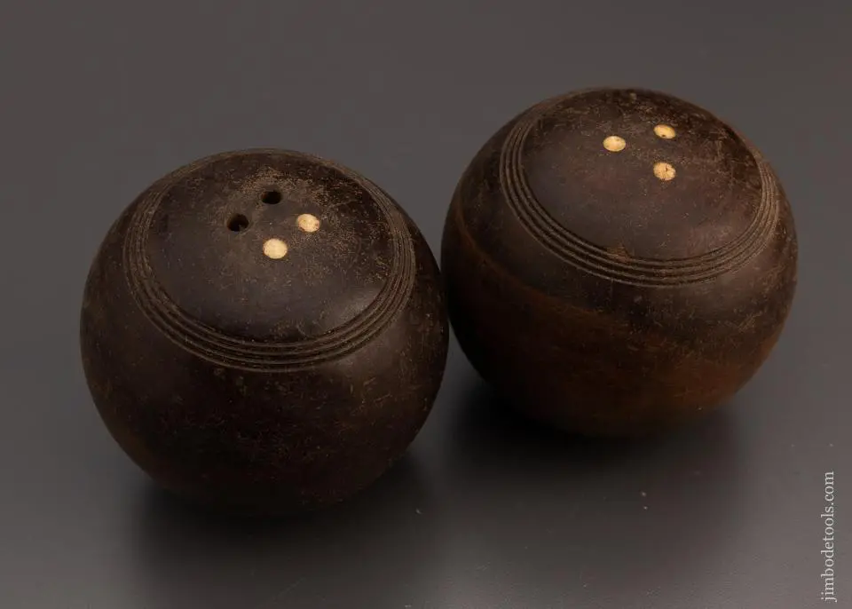 Lignum Vitae Bowls For Turning Mallet Heads - 99064 1