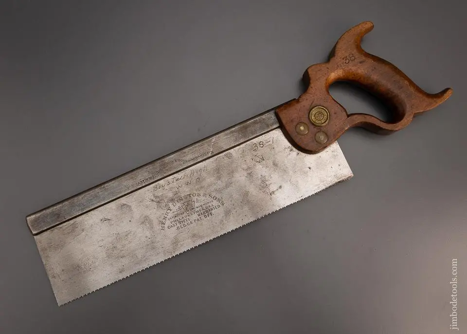Excellent User Disston No. 4 Carcass Saw - 99079 1