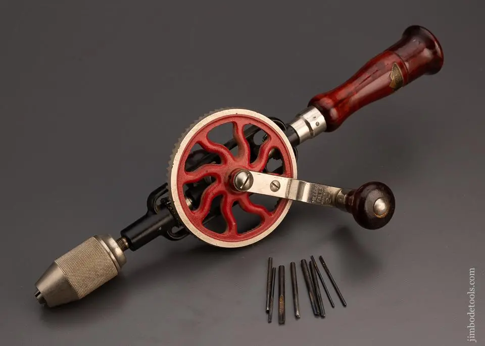 Millers Falls No. 2A Egg Beater Hand Drill With Decal - 99115 1