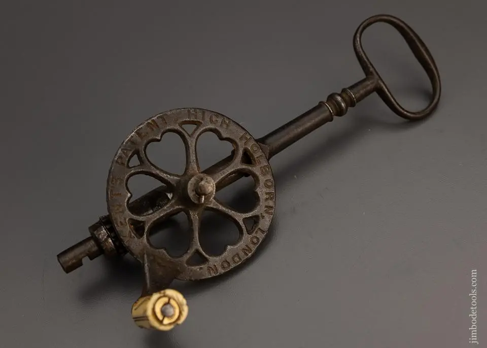 Kent’S Patent Hand Drill Made Out Of An Enormous Church Key - 99149 1