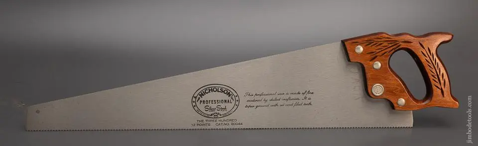 Nicholson “The Three Hundred” Hand Saw - 99187 1