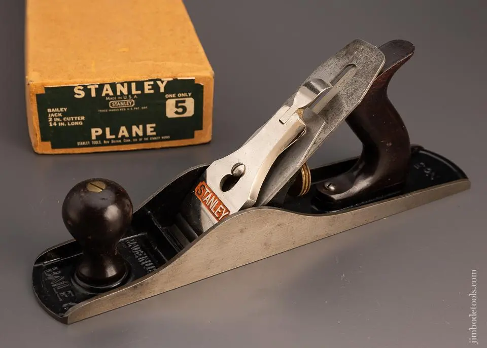 Stanley No. 5 Jack Plane Near Mint In Original Box - 99260 1