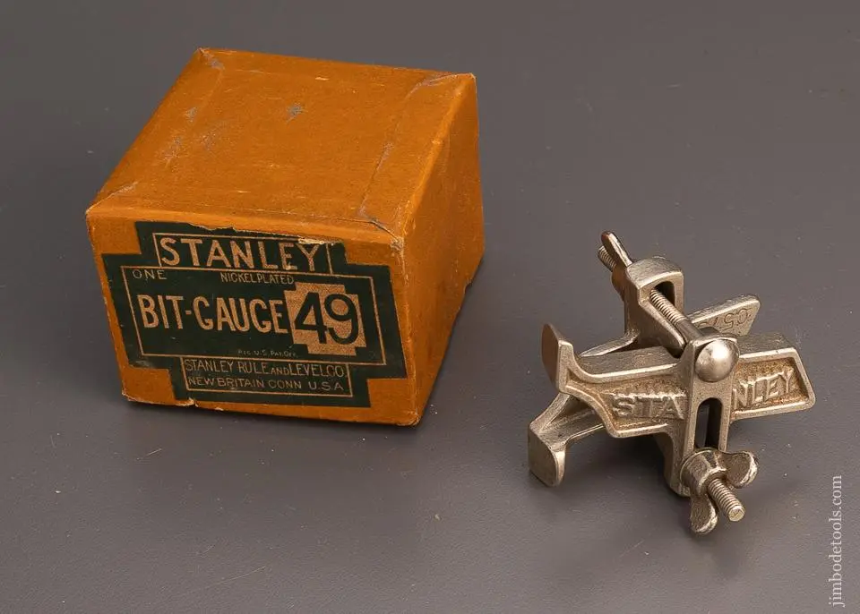 Stanley No. 49 Bit Gauge Mint In Original Box - 99274 1