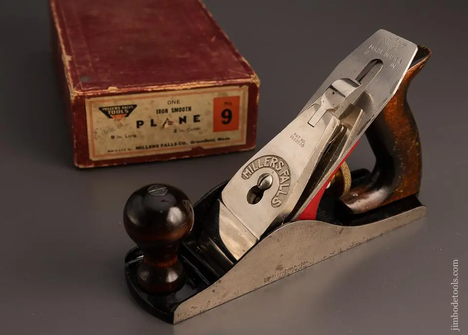 Millers Falls No. 9 Smooth Plane In Box - 99300 1