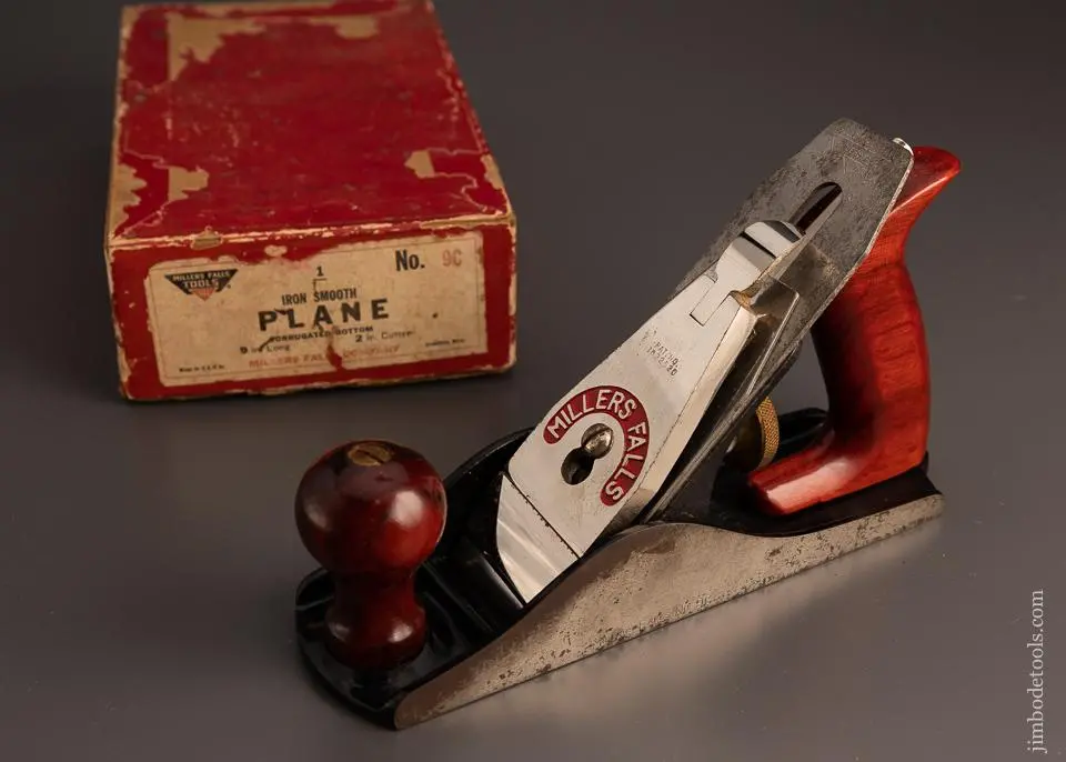 Millers Falls No. 9C Smooth Plane In Box - 99301 1