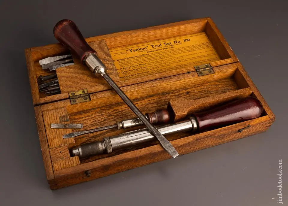 “Yankee” Tool Set No. 100 In Box Complete - 99344 1