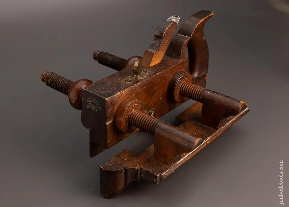 Fine User Handled Screw Arm Plow Plane No. 237 By H. Chapin Union Factory - 99385 1